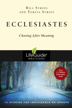 9780830830275 Ecclesiastes : Chasing After Meaning (Student/Study Guide)