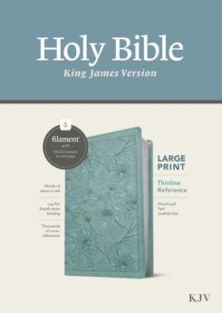 9781496460851 Large Print Thinline Reference Bible Filament Enabled Edition