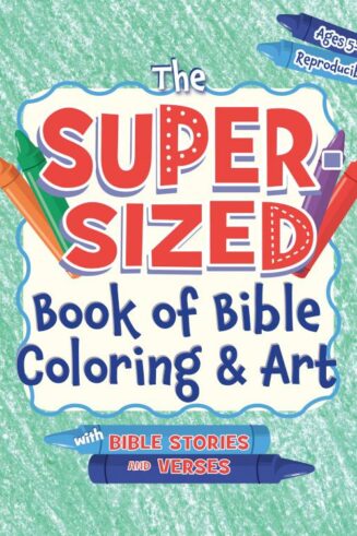 9781584111528 Super Sized Book Of Bible Coloring And Art Ages 5-10