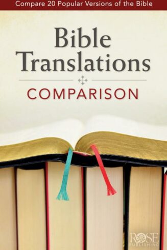 9781596361331 Bible Translations Comparison Pamphlet