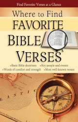 9781596361959 Where To Find Favorite Bible Verses Pamphlet