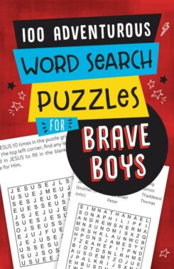 9781643527888 100 Adventurous Word Search Puzzles For Brave Boys