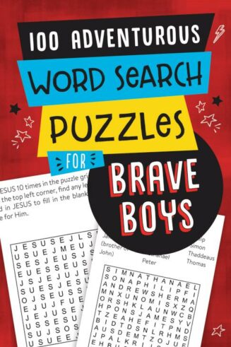 9781643527888 100 Adventurous Word Search Puzzles For Brave Boys