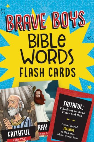 9781643527970 Brave Boys Bible Words Flash Cards