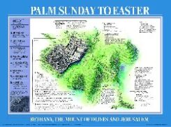 9781890947163 Palm Sunday To Easter Wall Chart Laminated