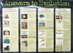 9781890947880 Answers To Evolution Wall Chart Laminated