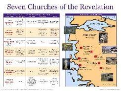 9789901982684 7 Churches Of The Revelation Wall Chart Laminated