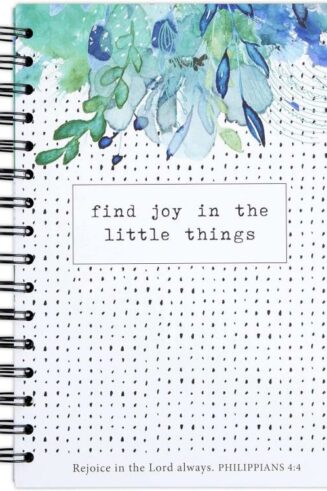 0195002001893 Find Joy In The Little Things Grid Dot Journal
