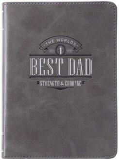 9781642724905 Worlds Best Dad Handy Sized Faux Leather Journal