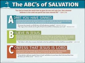 9781628624069 ABCs Of Salvation Wall Chart Laminated