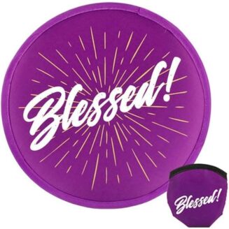 788200582587 Foldable Hand Fan Blessed Pack Of 6
