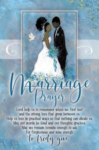 737682059728 Marriage Prayer (Plaque)