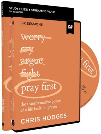 9780310158981 Pray First Study Guide With DVD
