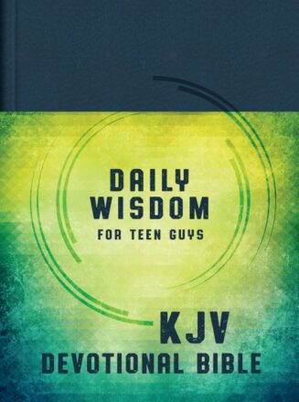 9781636095004 Daily Wisdom For Teen Guys KJV Devotional Bible