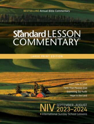 9780830785148 Standard Lesson Commentary NIV Large Print Edition 2023-2024 (Large Type)