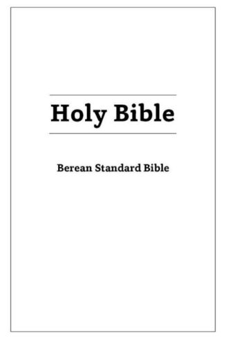 9781944757137 Beran Standard Bible Book Block For Rebinding No Cover