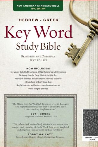 9781617159879 Hebrew Greek Key Word Study Bible