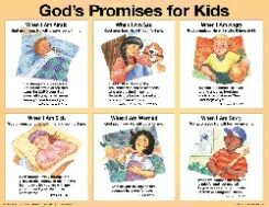 9789901980659 Gods Promises For Kids Wall Chart Laminated