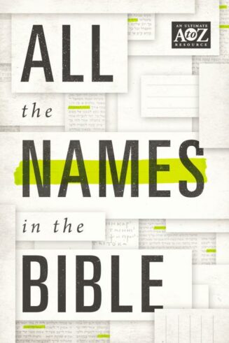 9780529106506 All The Names In The Bible