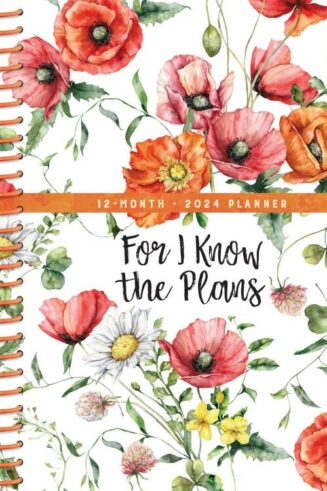 9781424567331 For I Know The Plans 2024 Planner