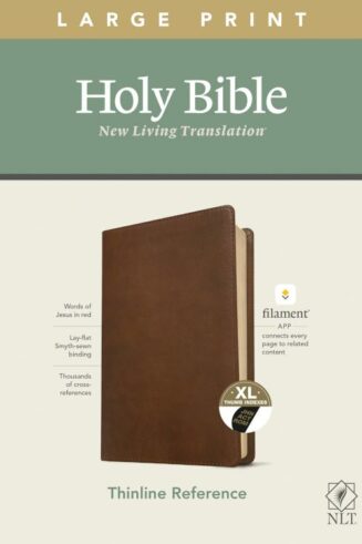 9781496445322 Large Print Thinline Reference Bible Filament Enabled Edition