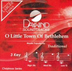 614187025529 O Little Town Of Bethlehem