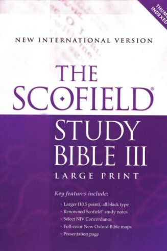 9780195280241 Scofield Study Bible 3 Large Print