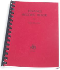 9780805480993 Finance Record Book For Small Churches