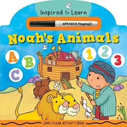 9781641234290 Noahs Animals Wipe Clean Activity Book
