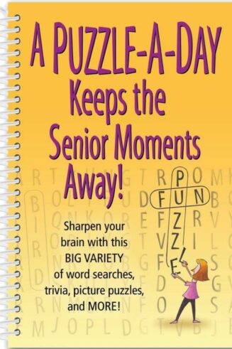 9781737556299 Puzzle A Day Keeps The Senior Moments Away