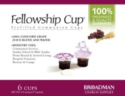 081407014005 Fellowship Prefilled Communion Cups