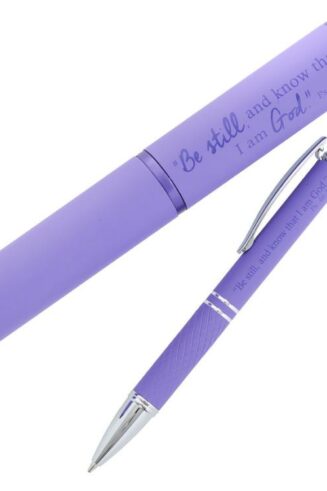 6006937140950 Be Still And Know Stylish Pen And Case