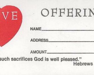 9780805407570 Love Offering Offering Envelopes