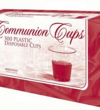 9780805469615 Plastic Communion Cups