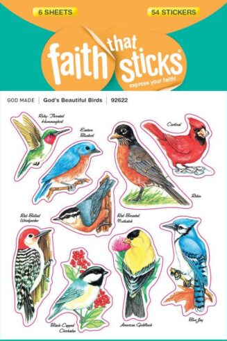 9781414392622 Gods Beautiful Birds Stickers