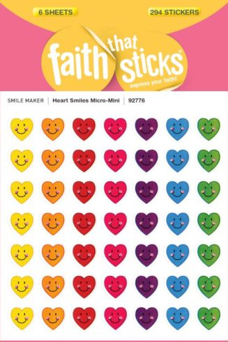 9781414392776 Heart Smiles Micro Mini Stickers