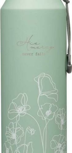 1220000135673 His Mercies Never Fail Stainless Steel Water Bottle
