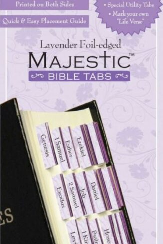 1934770825 Majestic Bible Tabs Foil Edged
