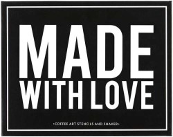 195002213456 Made With Love Coffee Stencils Kit