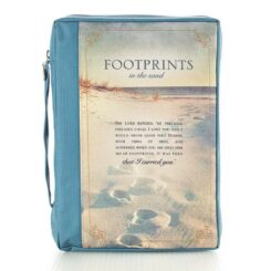 6006937131576 Footprints Poly Canvas
