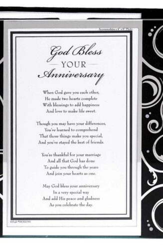603799386050 God Bless Your Anniversary