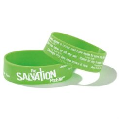 603799493642 Salvation Poem Silicone (Bracelet/Wristband)