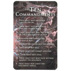 603799543279 10 Commandments Pocket Card
