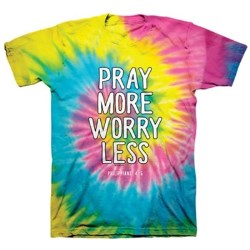 612978526668 Pray More Spiral (3XL T-Shirt)