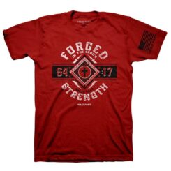 612978550656 Hold Fast Forged Strength (Small T-Shirt)