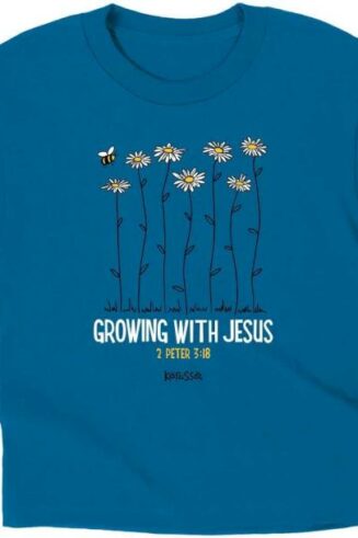 612978585405 Kerusso Kids Growing With Jesus (T-Shirt)
