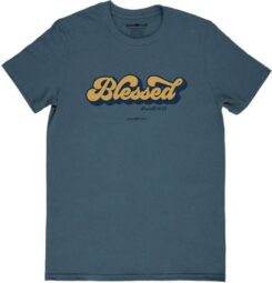 612978586907 Grace And Truth Blessed (Large T-Shirt)