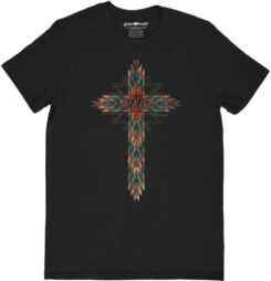 612978596784 Grace And Truth Southwestern Cross (Small T-Shirt)