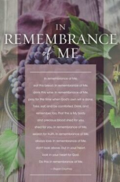 634337692883 In Remembrance Of Me Communion