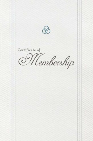 634337783291 Church Membership Folded Certificate